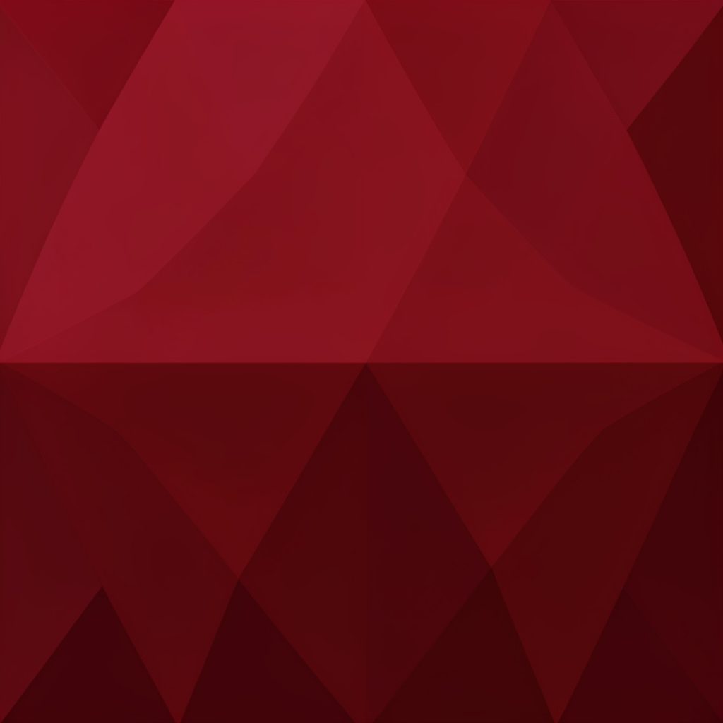 Illustrazione low-poly di un volto parzialmente nascosto tra ombre geometriche viola e nere, dal tono misterioso e teso